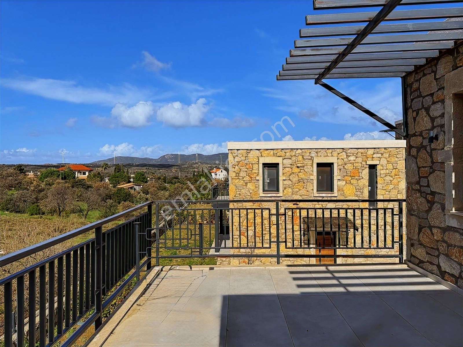 Eski Datça'da Modern Taş Mimari | 3+1 Müstakil Villa D Blok - Görsel 21