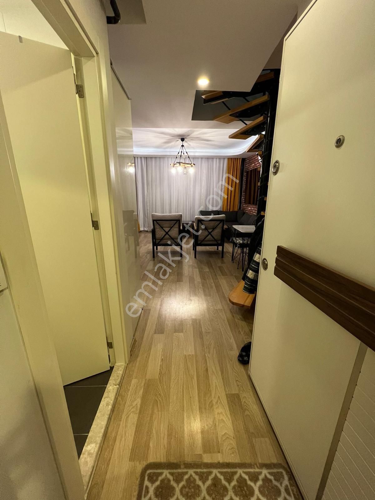 Gürselpaşa Real Kavşağı Yakını Sosyal Donatılı Sitede Kiralık 1+1 Dubleks - Görsel 9