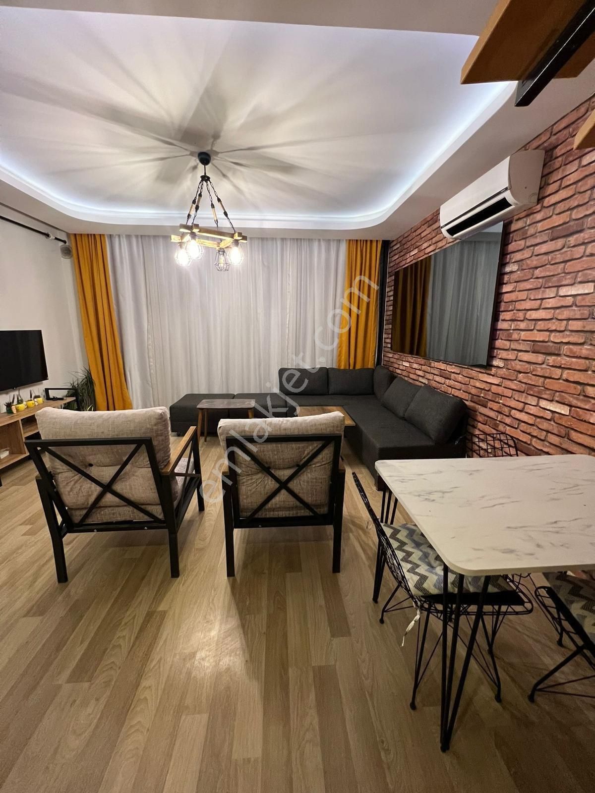 Gürselpaşa Real Kavşağı Yakını Sosyal Donatılı Sitede Kiralık 1+1 Dubleks - Görsel 4