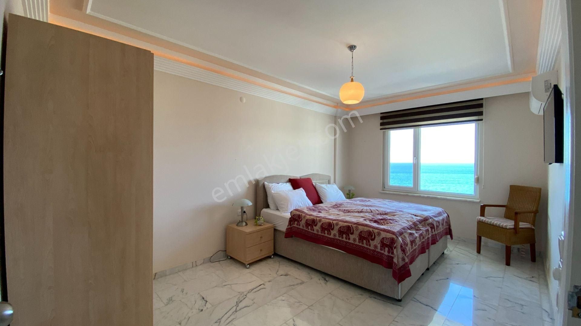 Alanya'nın En İyi 3+1 Satılık Penthouse Ful Deniz Ve Kale Manzaralı - Görsel 22