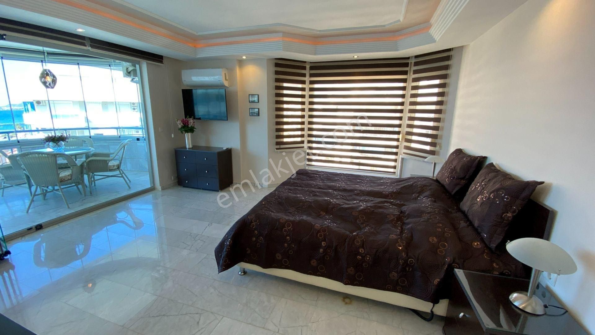 Alanya'nın En İyi 3+1 Satılık Penthouse Ful Deniz Ve Kale Manzaralı - Görsel 14