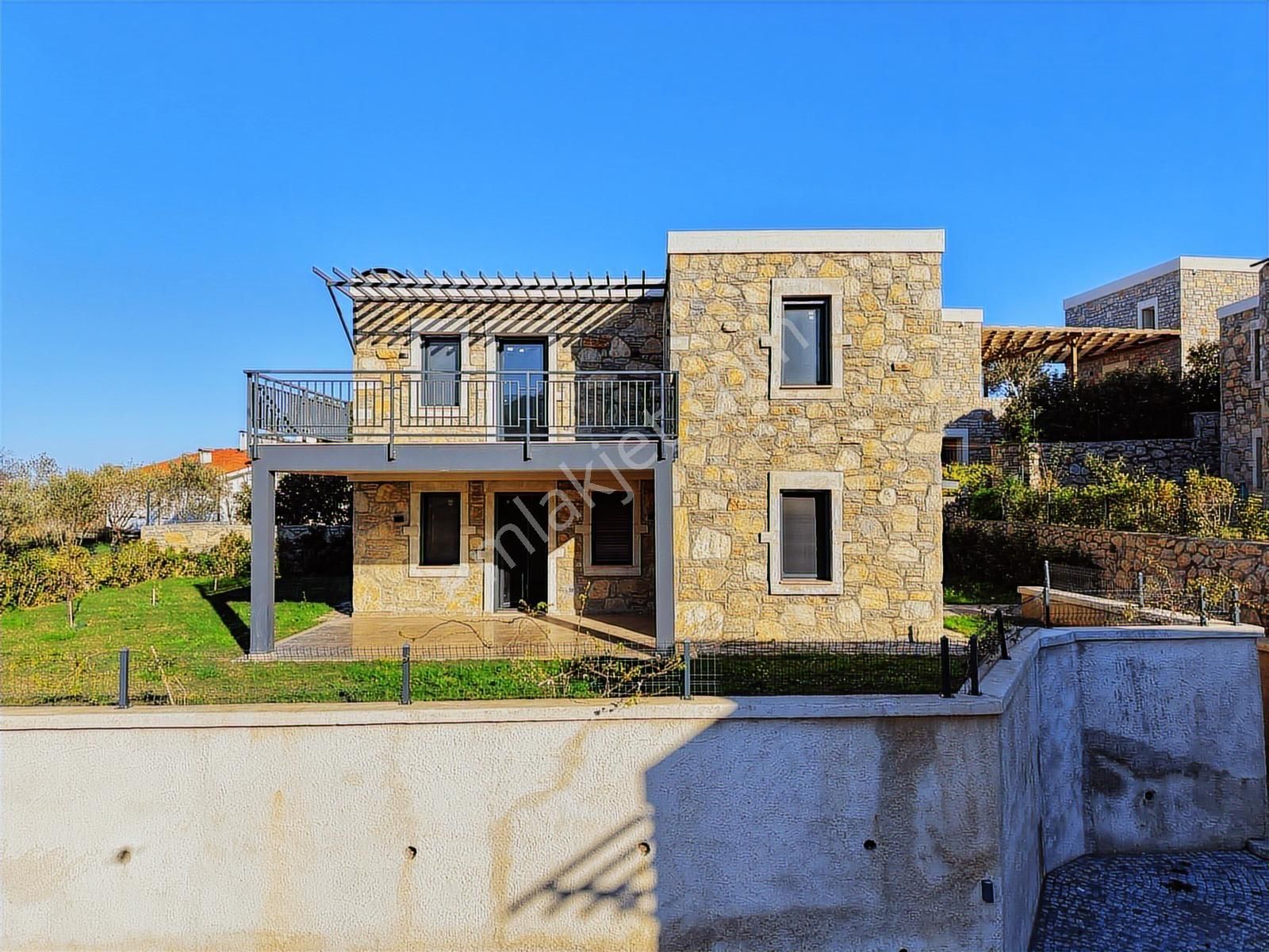 Eski Datça'da Modern Taş Mimari | 3+1 Müstakil Villa C Blok - Görsel 17