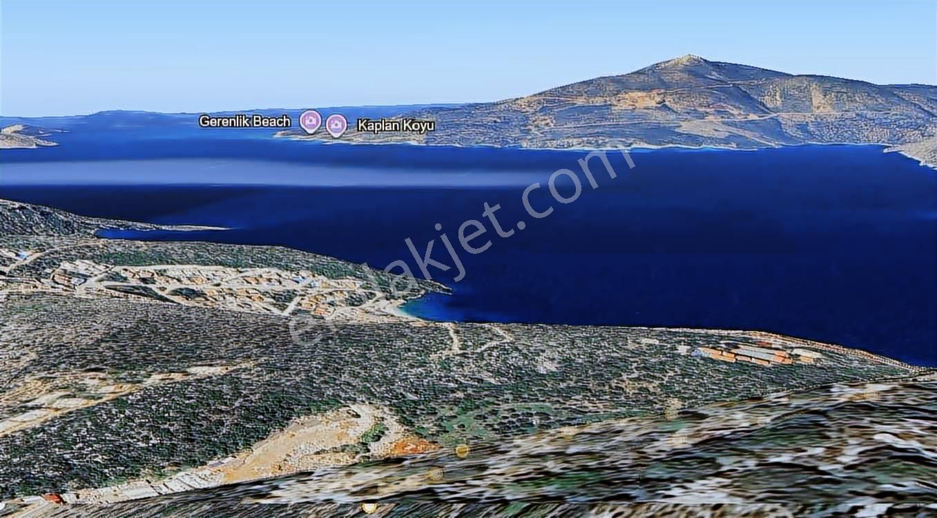Türk Rivierası Kalkan'da Eşsiz Deniz Manzaralı Satılık Tarla - Görsel 6
