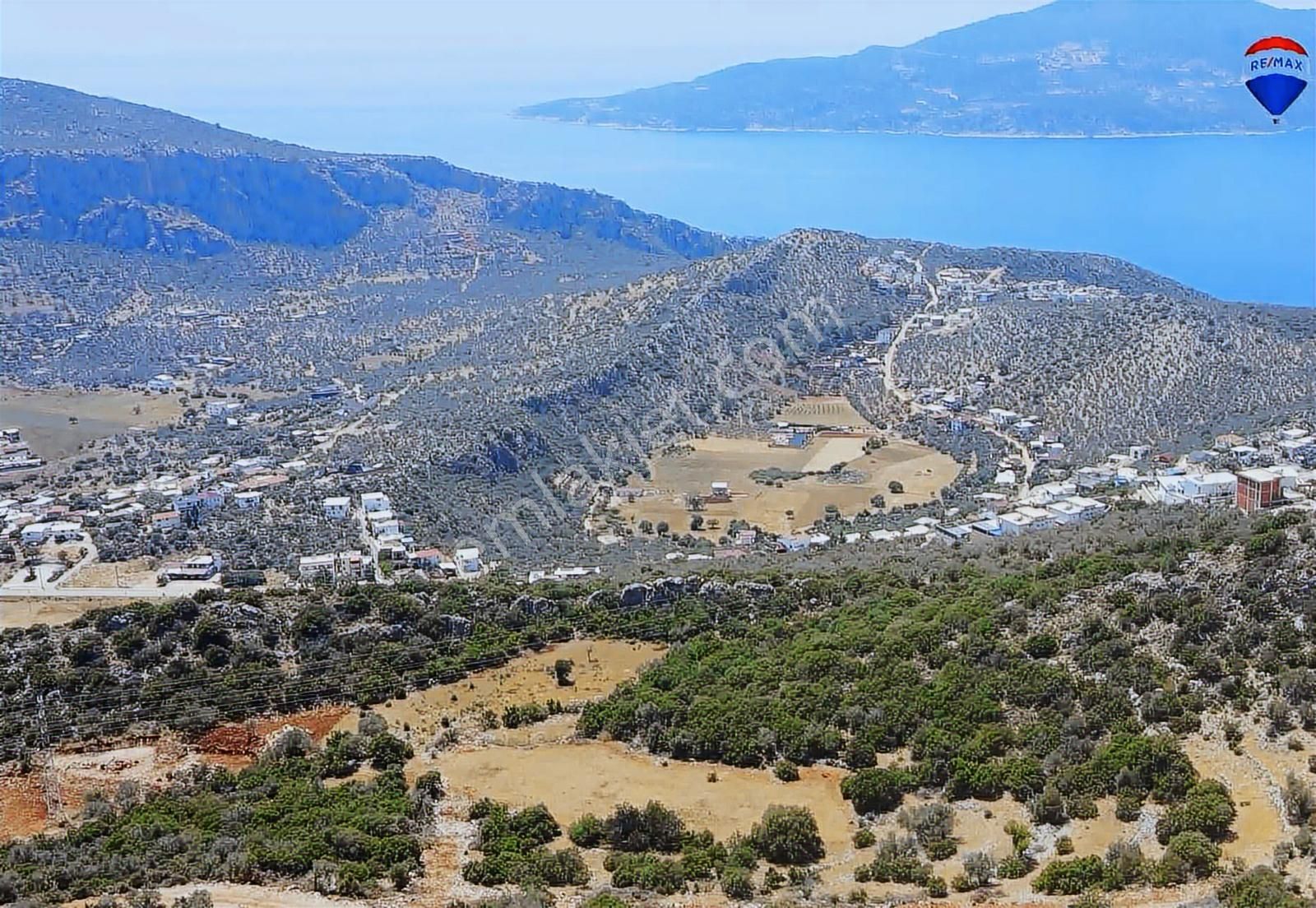 Türk Rivierası Kalkan'da Eşsiz Deniz Manzaralı Satılık Tarla - Görsel 11