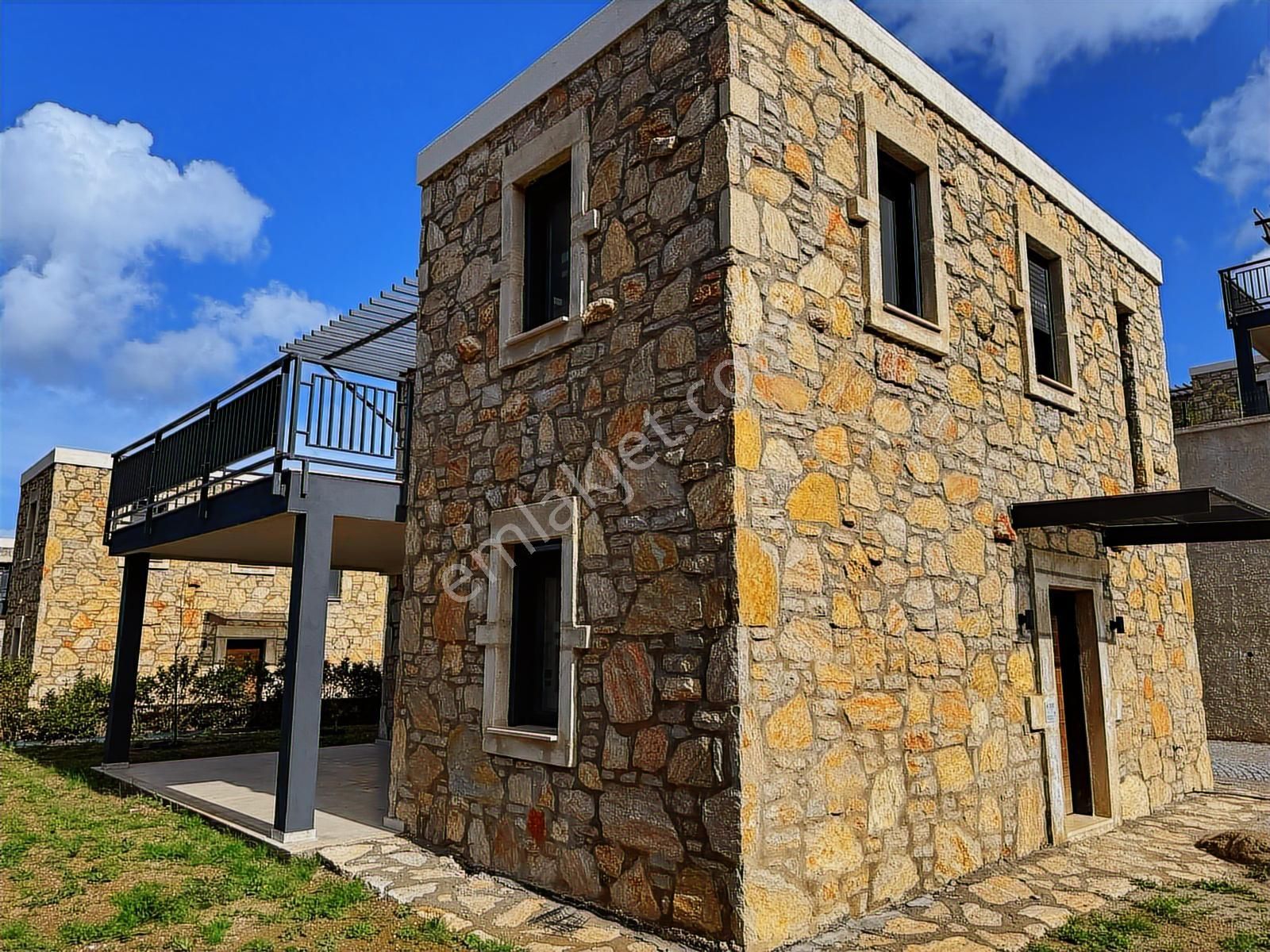 Eski Datça'da Modern Taş Mimari | 3+1 Müstakil Villa F Blok - Görsel 8