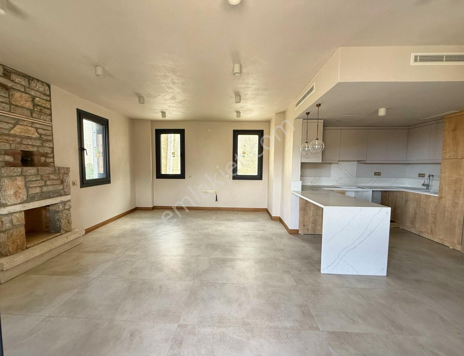 Eski Datça'da Modern Taş Mimari | 3+1 Müstakil Villa F Blok - Görsel 9