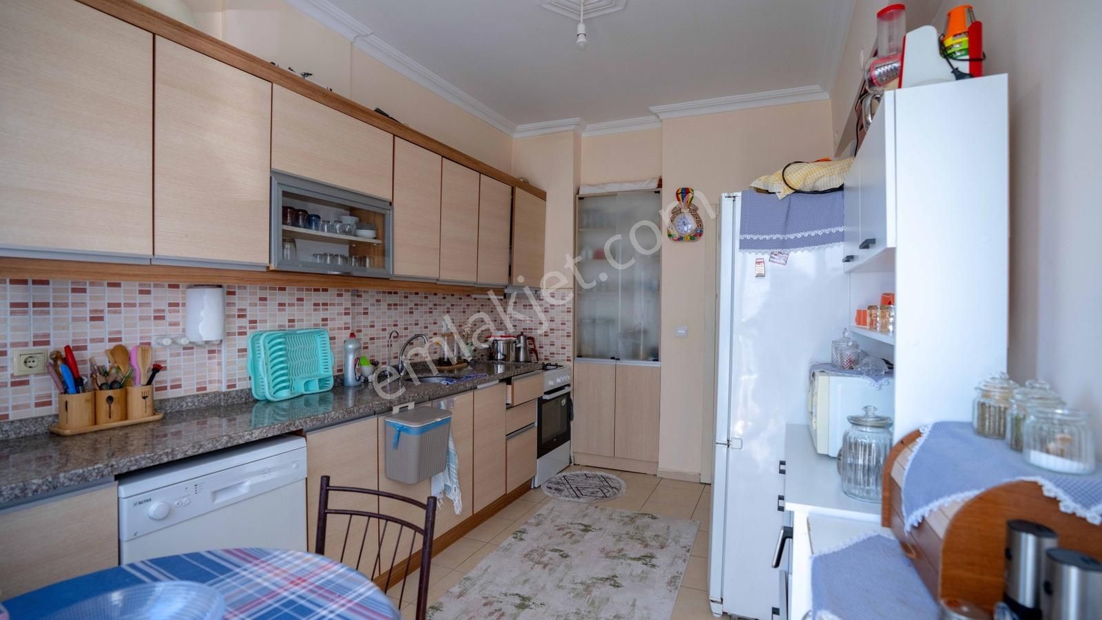 Güzeloba'da Lara Plajına 10 Dk Ayrı Mutfaklı 2+1 Satılık Daire - Görsel 14