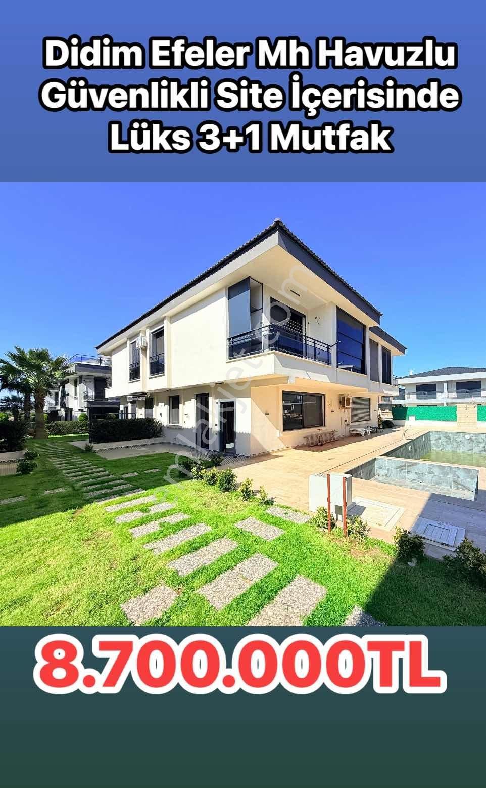 Didim Efelerde Satılık Köşebaşı Lüks Villa - Görsel 8