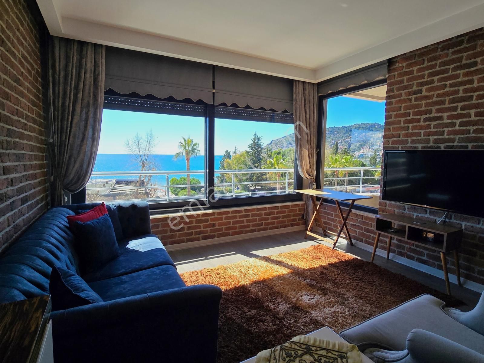 Alanya Merkez Atatürk Caddesinde 3+1 Full Eşyalı Kiralık Lüks Daire - Görsel 9