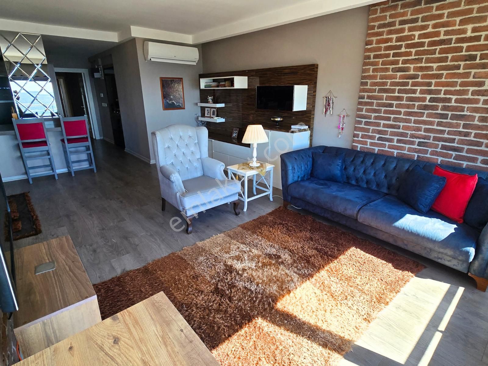 Alanya Merkez Atatürk Caddesinde 3+1 Full Eşyalı Kiralık Lüks Daire - Görsel 12