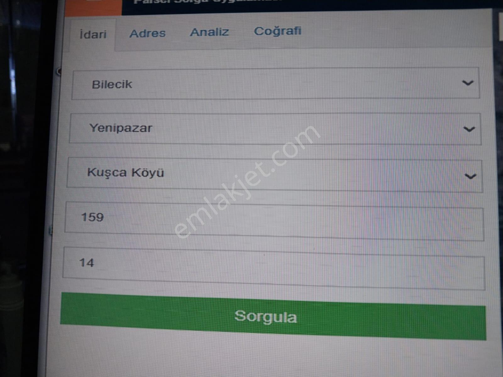 Bilecik Yenipazar Kuşça Köyü Satılık Takaslı 1058 M² Arsa - Görsel 10
