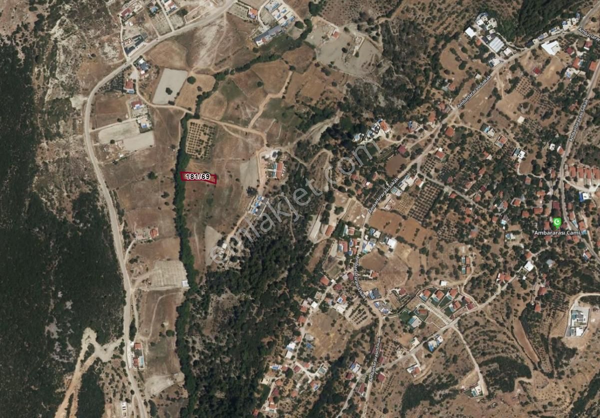 Kaş Sarıbelende Vadi Ortasında Satılık Tarla - Görsel 3