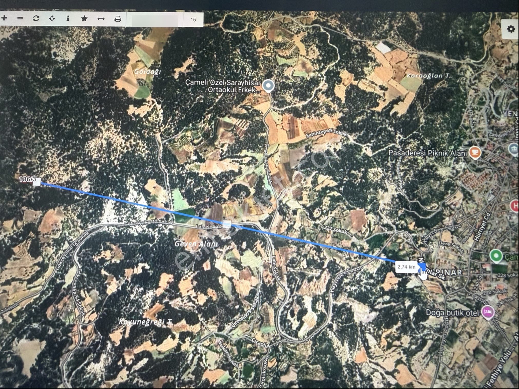 Doğaseverlere İlçeye Yakın