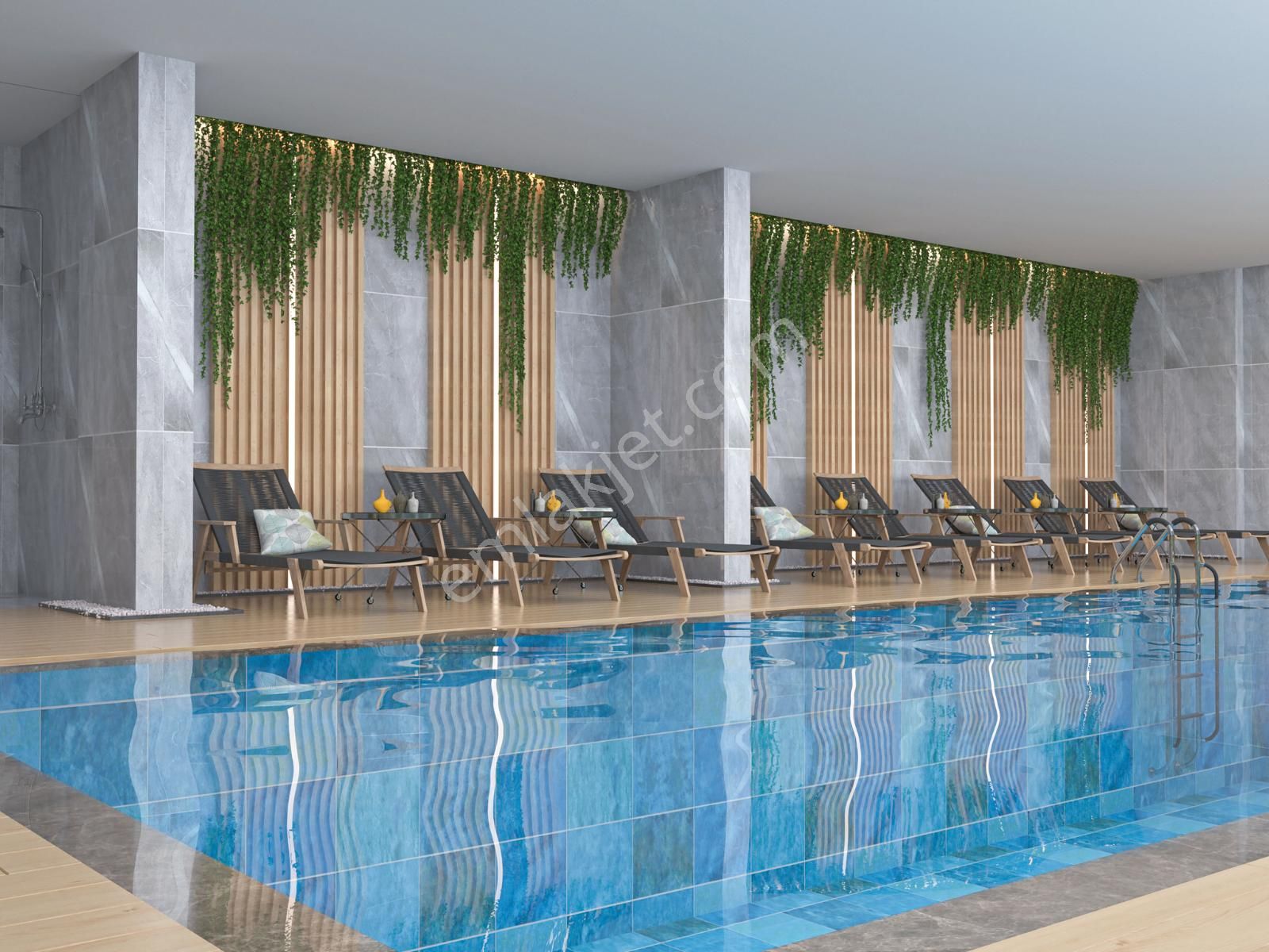 Alanya Çıplaklı Sappire Residence Satılık 1+1 Sıfır Daire - Görsel 19