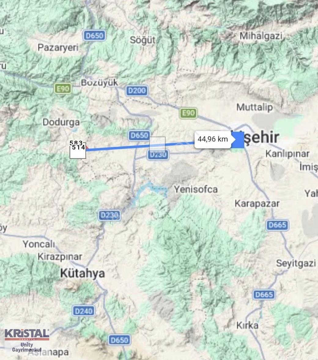 Bozüyük Eskişehir Sınırı Eceköyde 490 M2 Satılık Arsa - Görsel 3