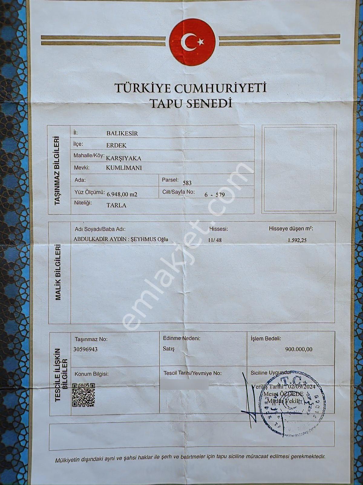 1600 Metre Fırsat Bir Arazi - Görsel 4