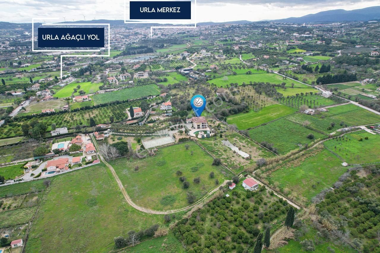Urla İskele Ağaçlı Yolda 14 Dönüm Arsa İçerisinde Satılık Villa - Görsel 12