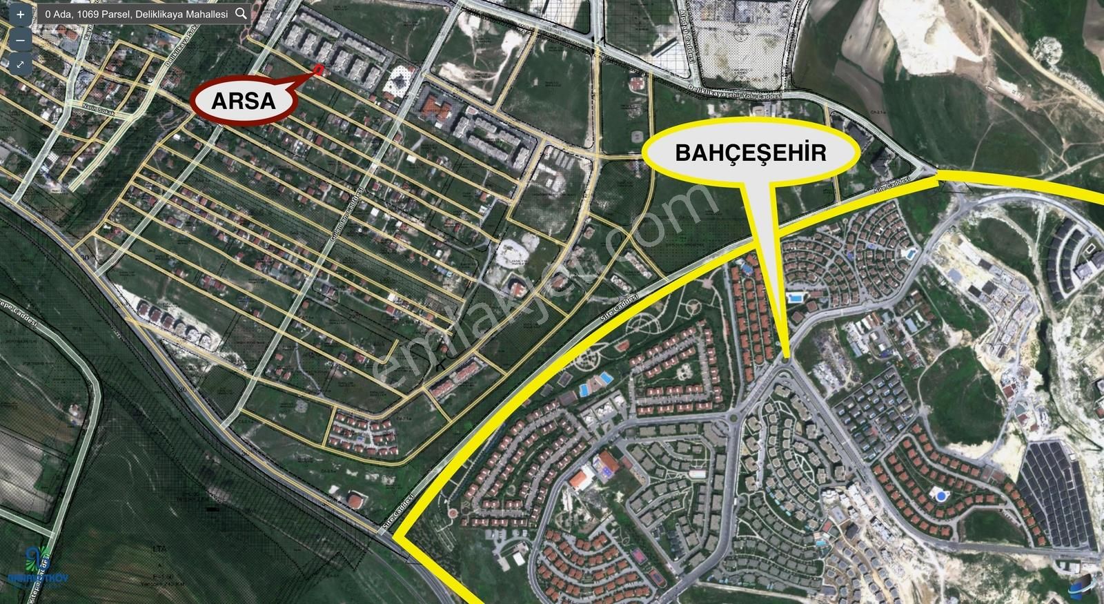 Bahçeşehir'in Yanıbaşında Kiptaş Konutlarına Komşu Fırsat Arsa - Görsel 3