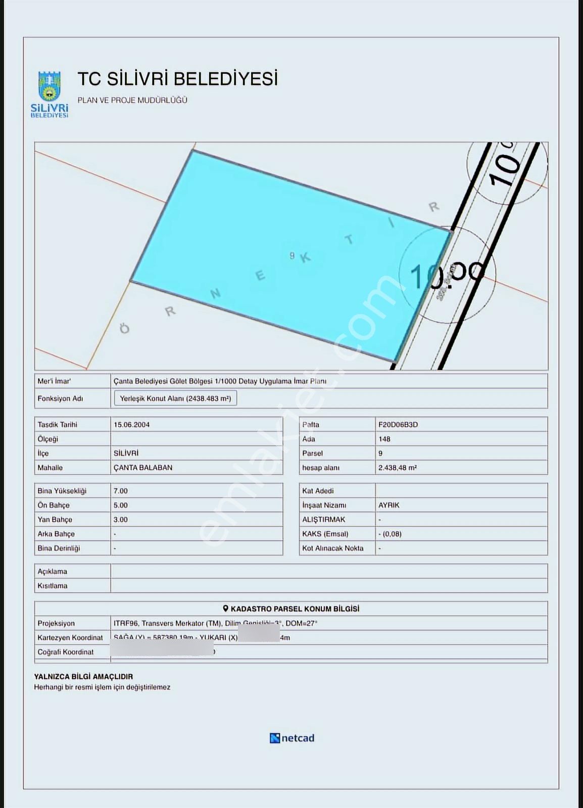 Silivri Balabanda 119 M² Arsadan Hisseli Yatırımlık Yer - Görsel 3