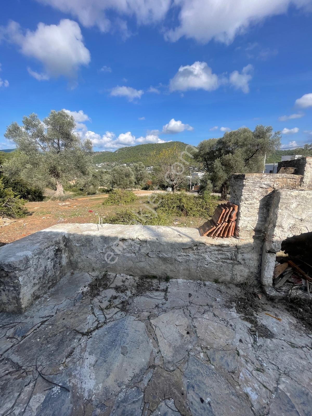 Bodrum Kızılağaç İçinde Kargir Ev Ve Avlusu Mevcut 786 M2 Arsa - Görsel 18