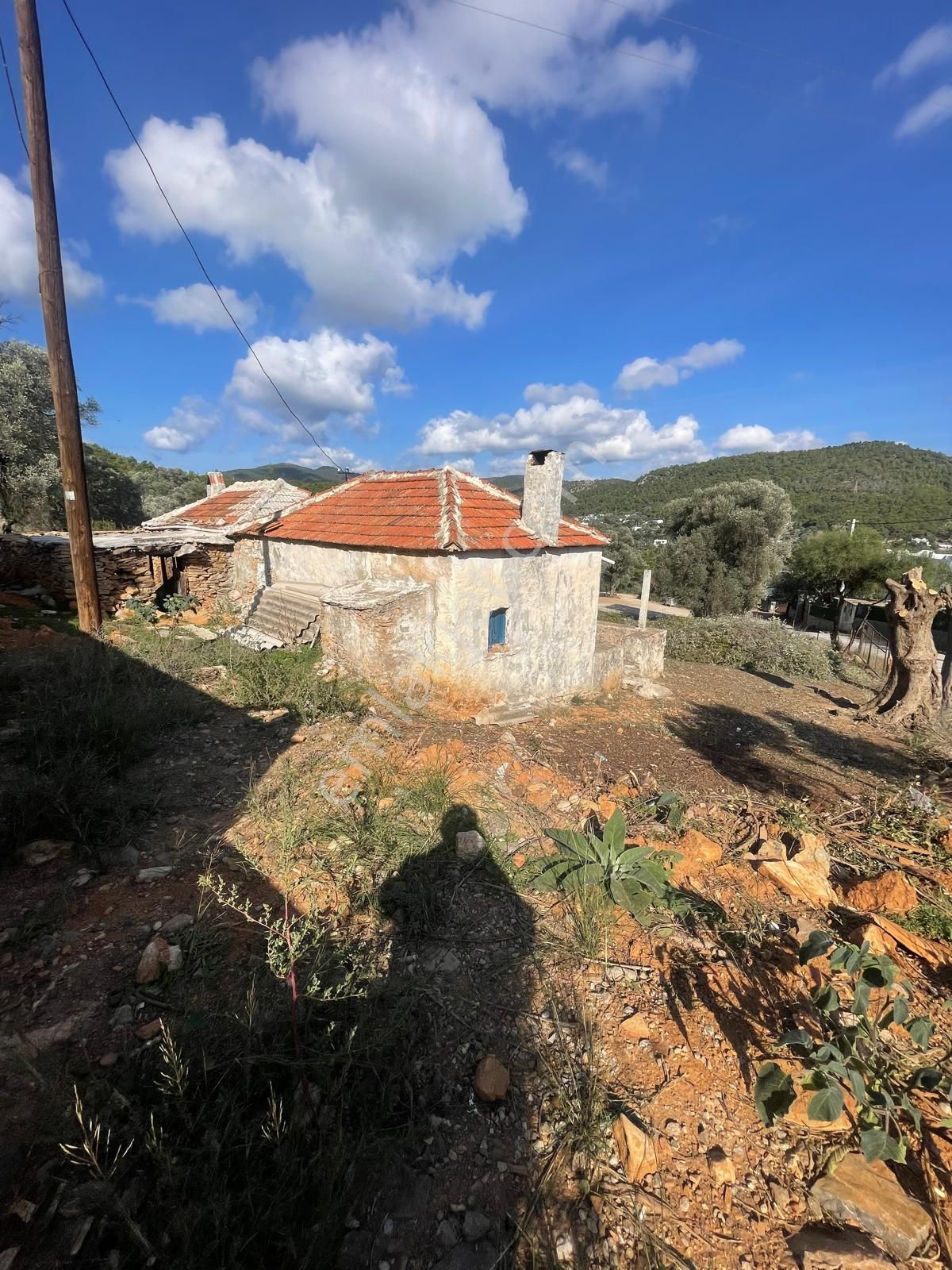 Bodrum Kızılağaç İçinde Kargir Ev Ve Avlusu Mevcut 786 M2 Arsa - Görsel 9