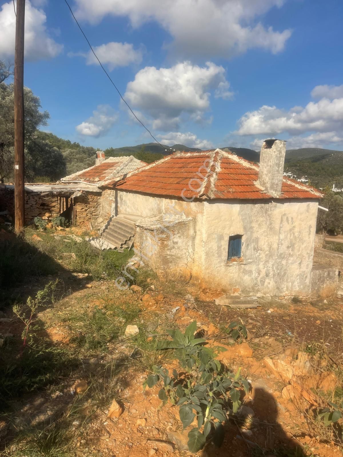 Bodrum Kızılağaç İçinde Kargir Ev Ve Avlusu Mevcut 786 M2 Arsa - Görsel 10