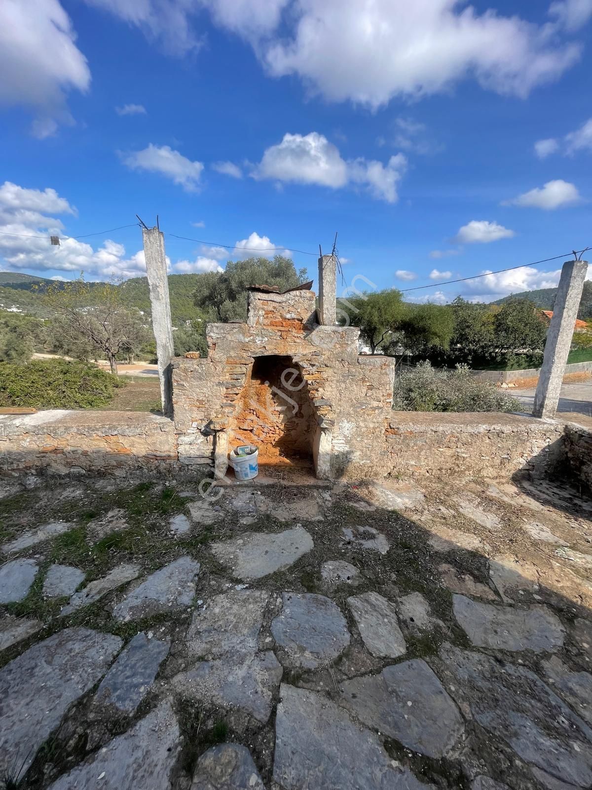 Bodrum Kızılağaç İçinde Kargir Ev Ve Avlusu Mevcut 786 M2 Arsa - Görsel 15