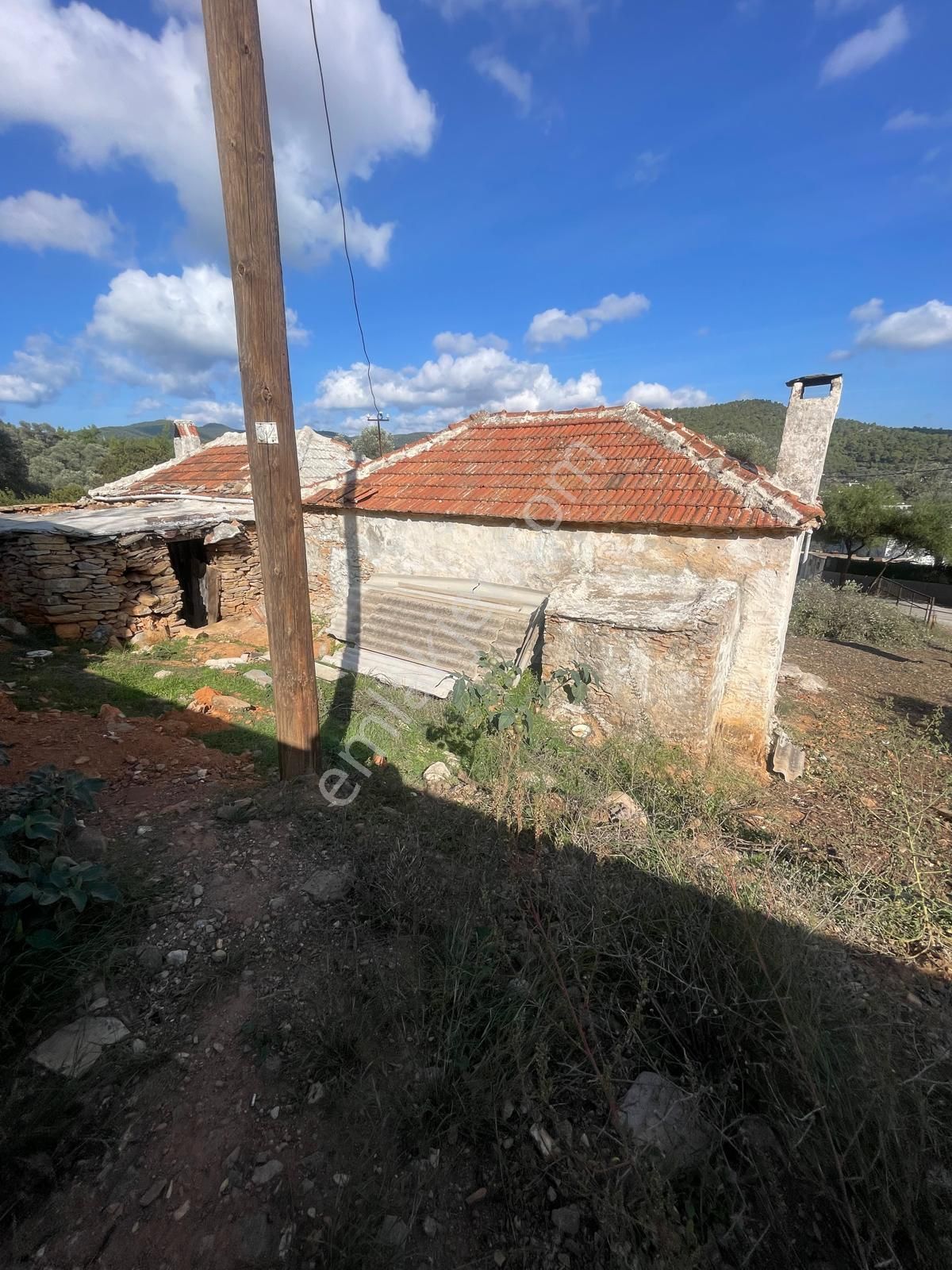 Bodrum Kızılağaç İçinde Kargir Ev Ve Avlusu Mevcut 786 M2 Arsa - Görsel 8