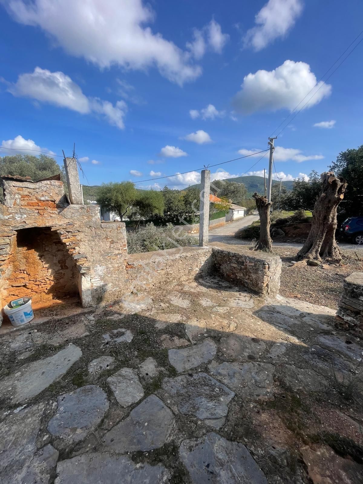 Bodrum Kızılağaç İçinde Kargir Ev Ve Avlusu Mevcut 786 M2 Arsa - Görsel 16