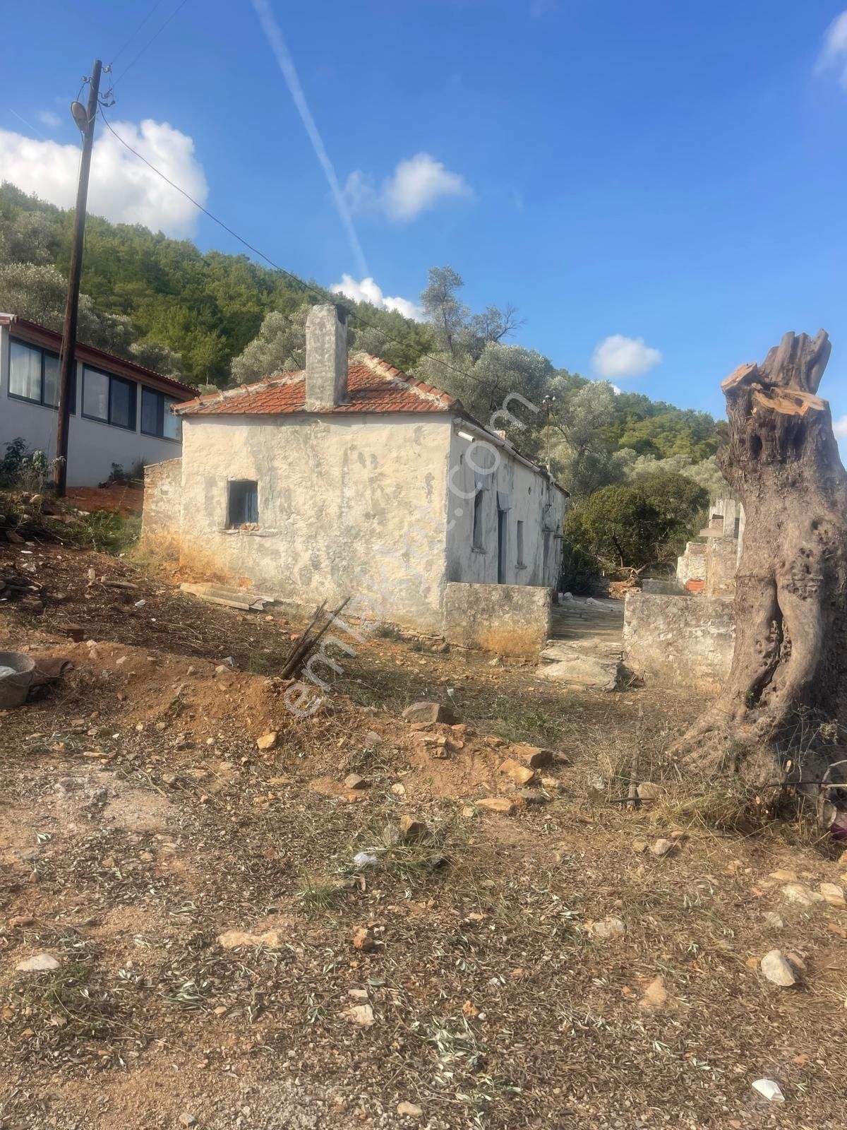 Bodrum Kızılağaç İçinde Kargir Ev Ve Avlusu Mevcut 786 M2 Arsa - Görsel 5