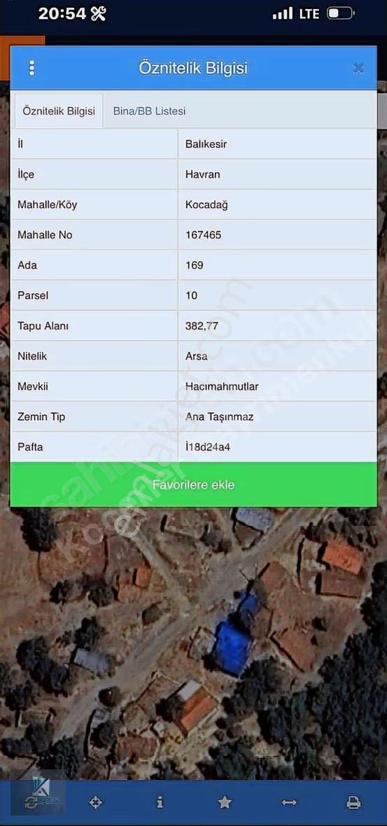 Kocadağ'da Satılık %40 İmar'lı 382m² Arsa - Görsel 3