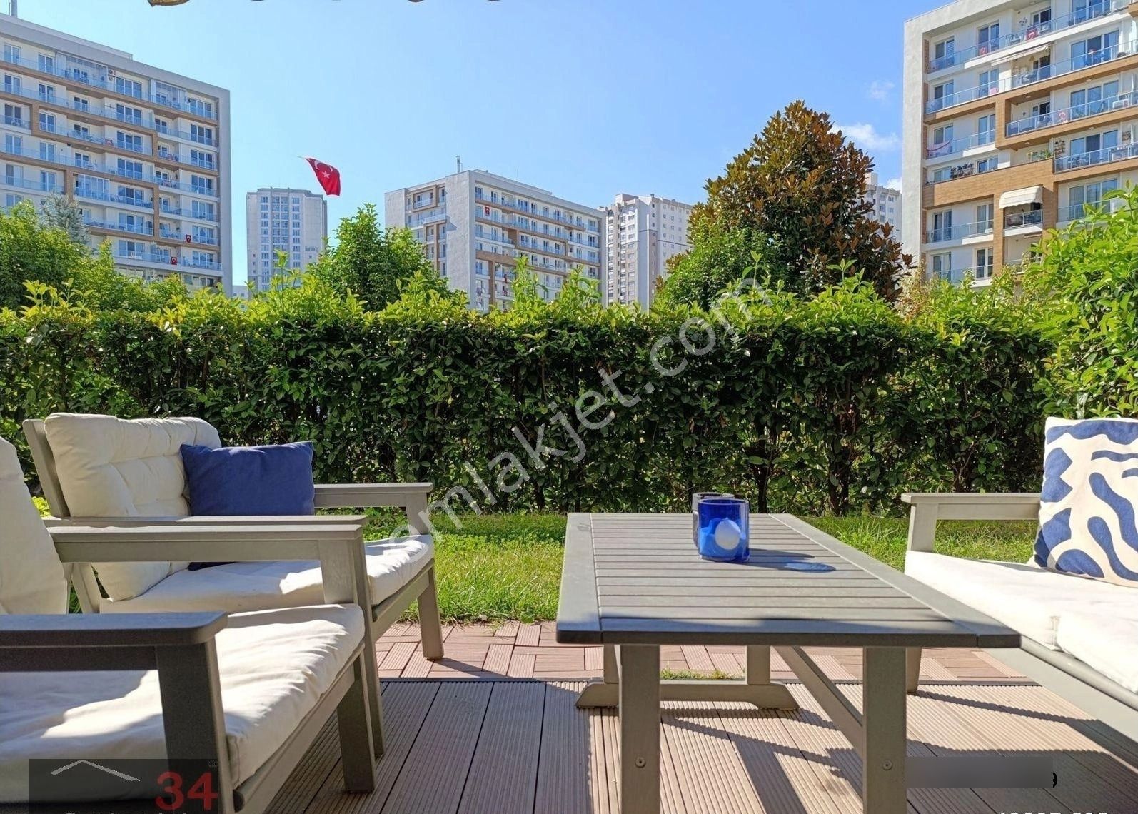 Küçükçekmece Atakent'te Satılık 3+1 Bahçe Katı, Sosyal Donatılı Lüks Site İçinde! - Görsel 12