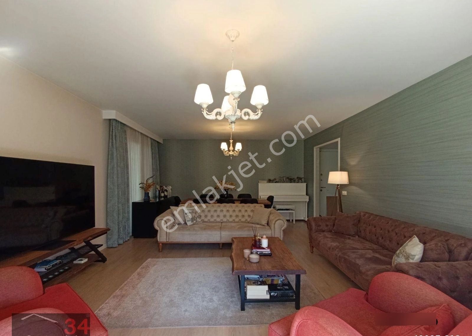 Küçükçekmece Atakent'te Satılık 3+1 Bahçe Katı, Sosyal Donatılı Lüks Site İçinde! - Görsel 16