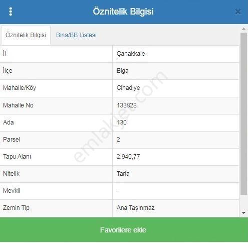 Çanakkale Biga’da Yatırıma Uygun Satılık Tarla - Görsel 9