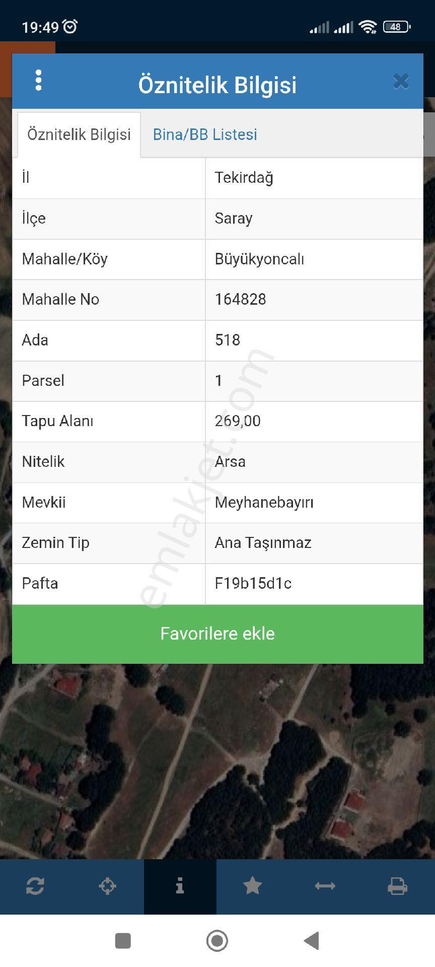 Saray Büyükyoncalı Satılık Arsa - Görsel 3