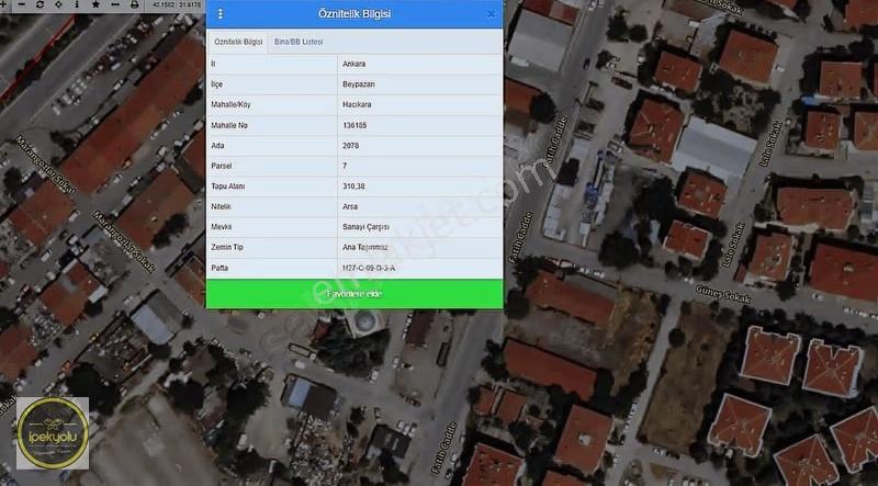 İpekyolu Gayrimenkulden Hacıkarada 155,19 M2 Satılık Ticari Arsa - Görsel 15