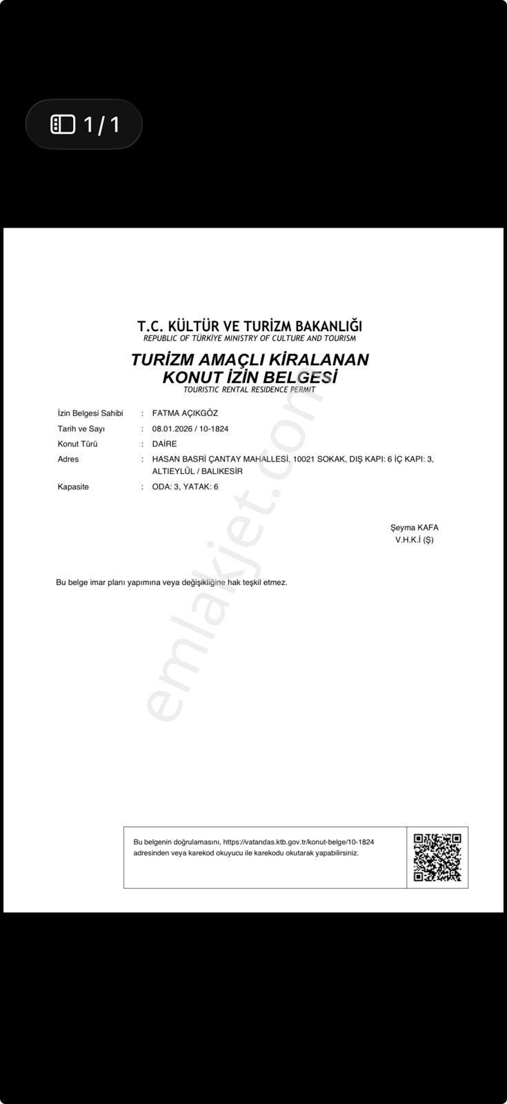 Balıkesir Merkez Cengiz Topelcaddesi Yakını 8 Yataklı Çift Banyo Çift Wc 3+1 - Görsel 11