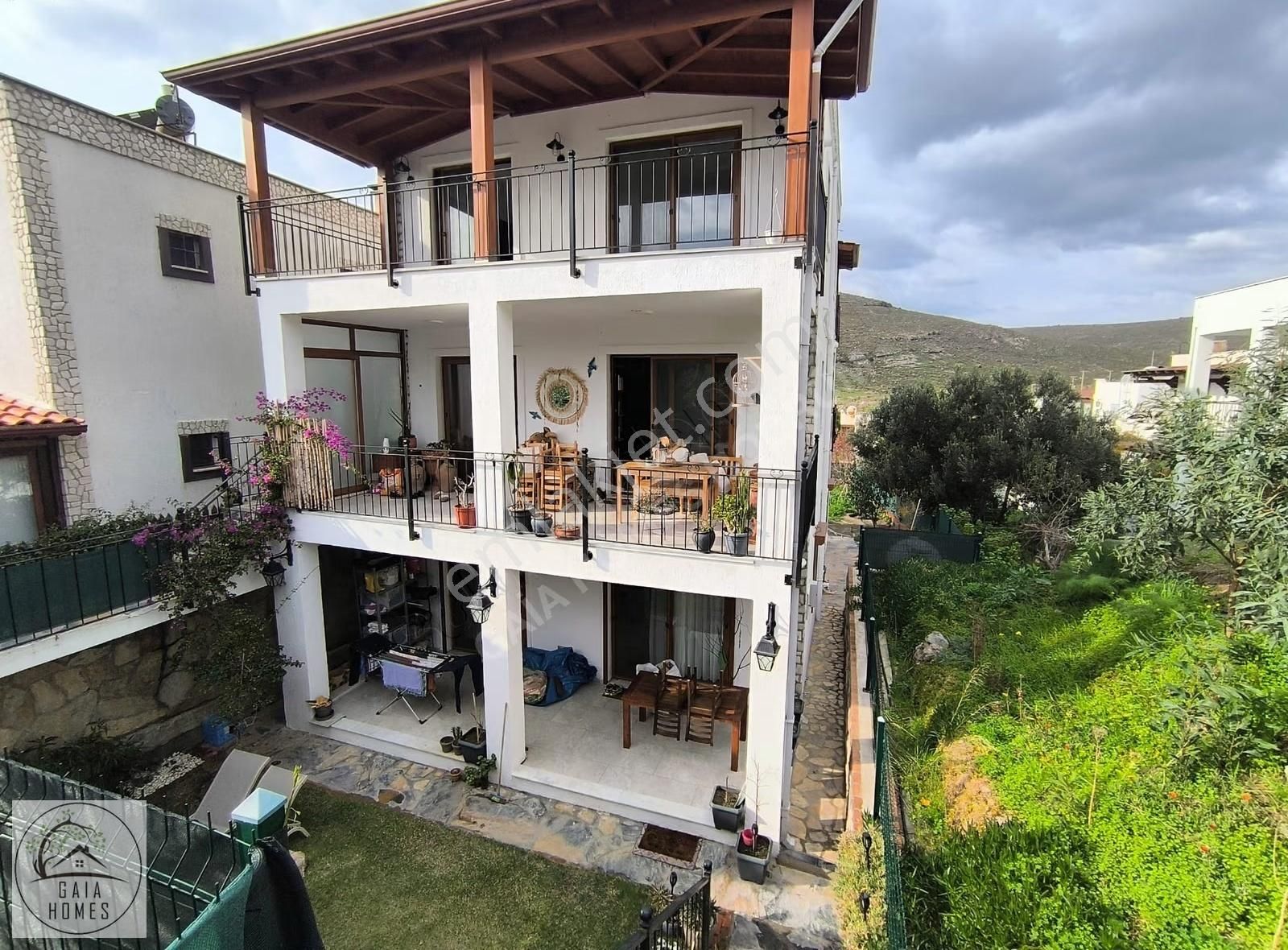Denize Sıfır Sitede, Doğa Manzaralı, 2+1, Eşyasız, Yeni Daire - Görsel 13