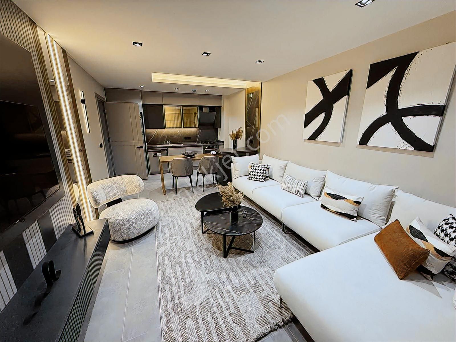 Kuşadası Davutlar Nezih Sitede 2+1 Full Eşyalı Daire - Görsel 18