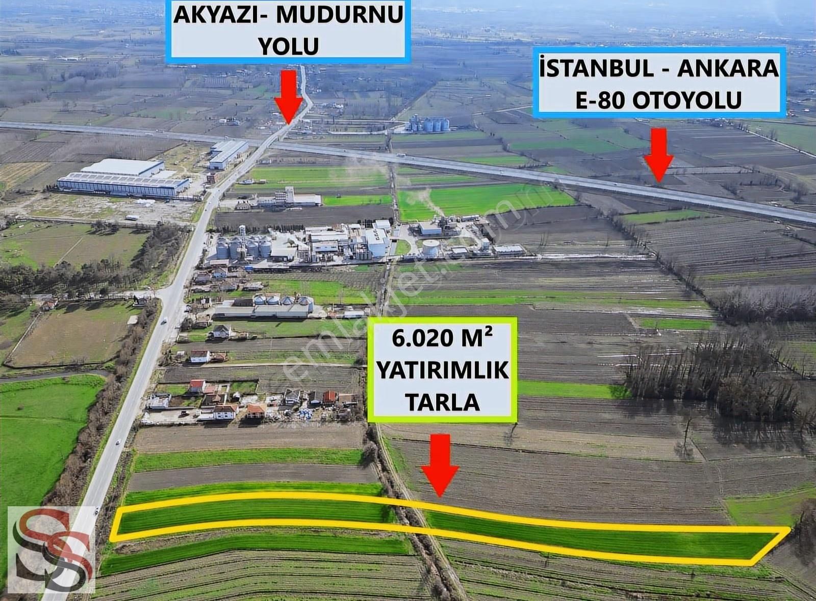 Akyazı Osmanbey Mahallesinde 6.020 M² Yatırımlık Tarla - Görsel 19
