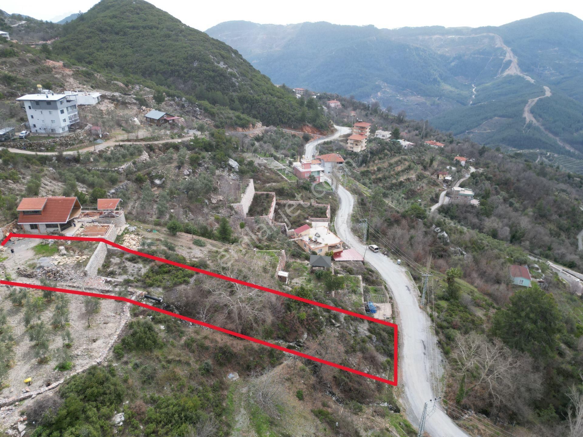 Alanya Mahmutseydi Köyü’nde Satılık 1200 M2 Manzaralı Arsa!