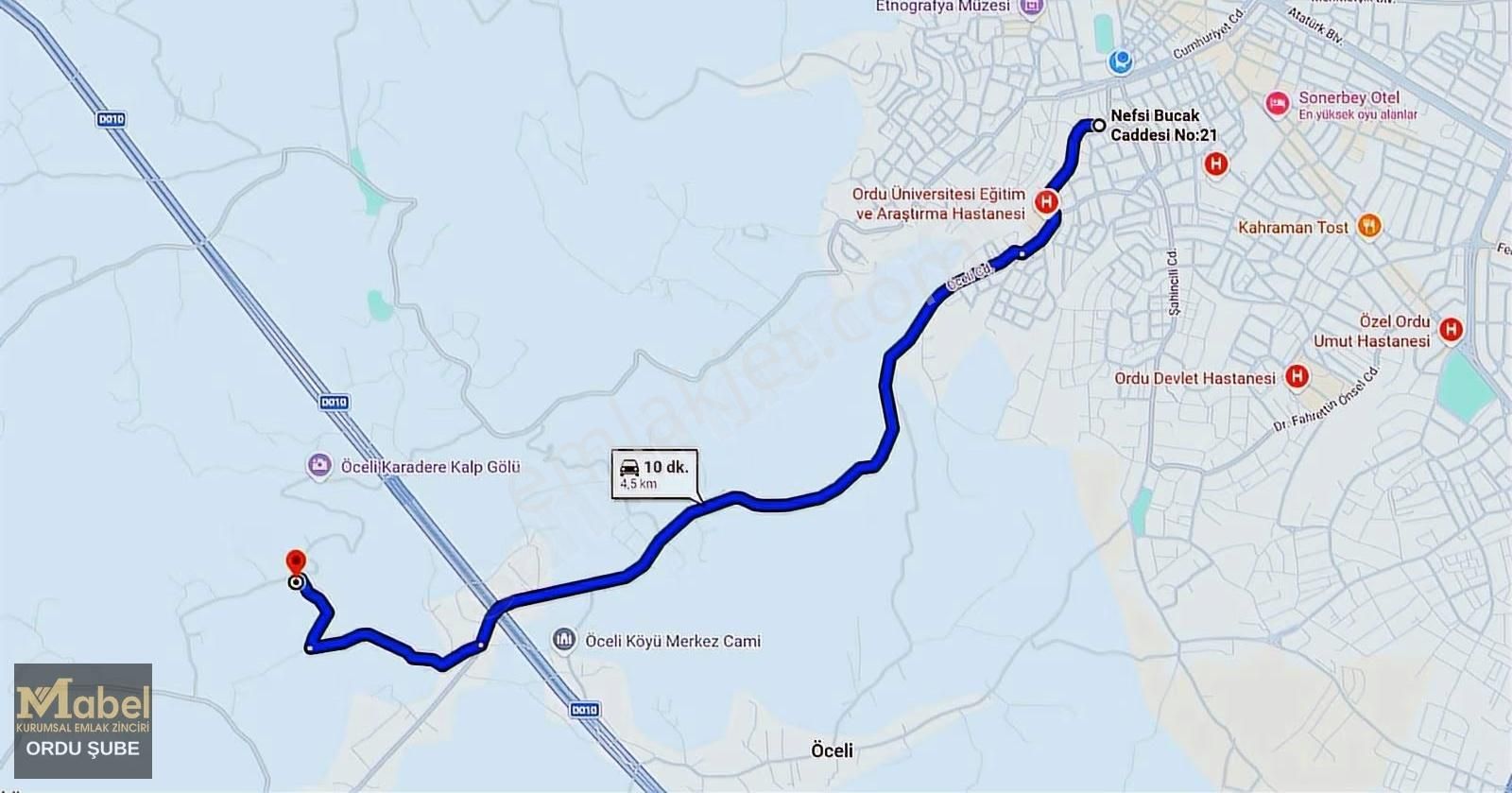 Mabel'den Burhanettin Mah. Manzaralı Bahçe - Görsel 2