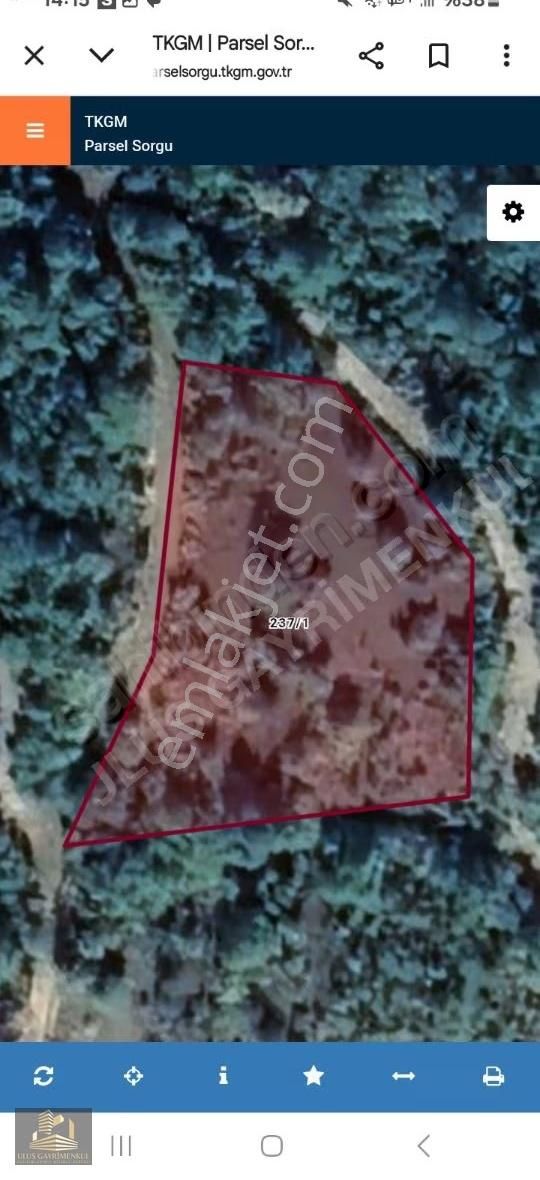 Alaçam Harmancık'ta Yakakent'e 4 Km Mesafede 1106 M2 Arazi - Görsel 4