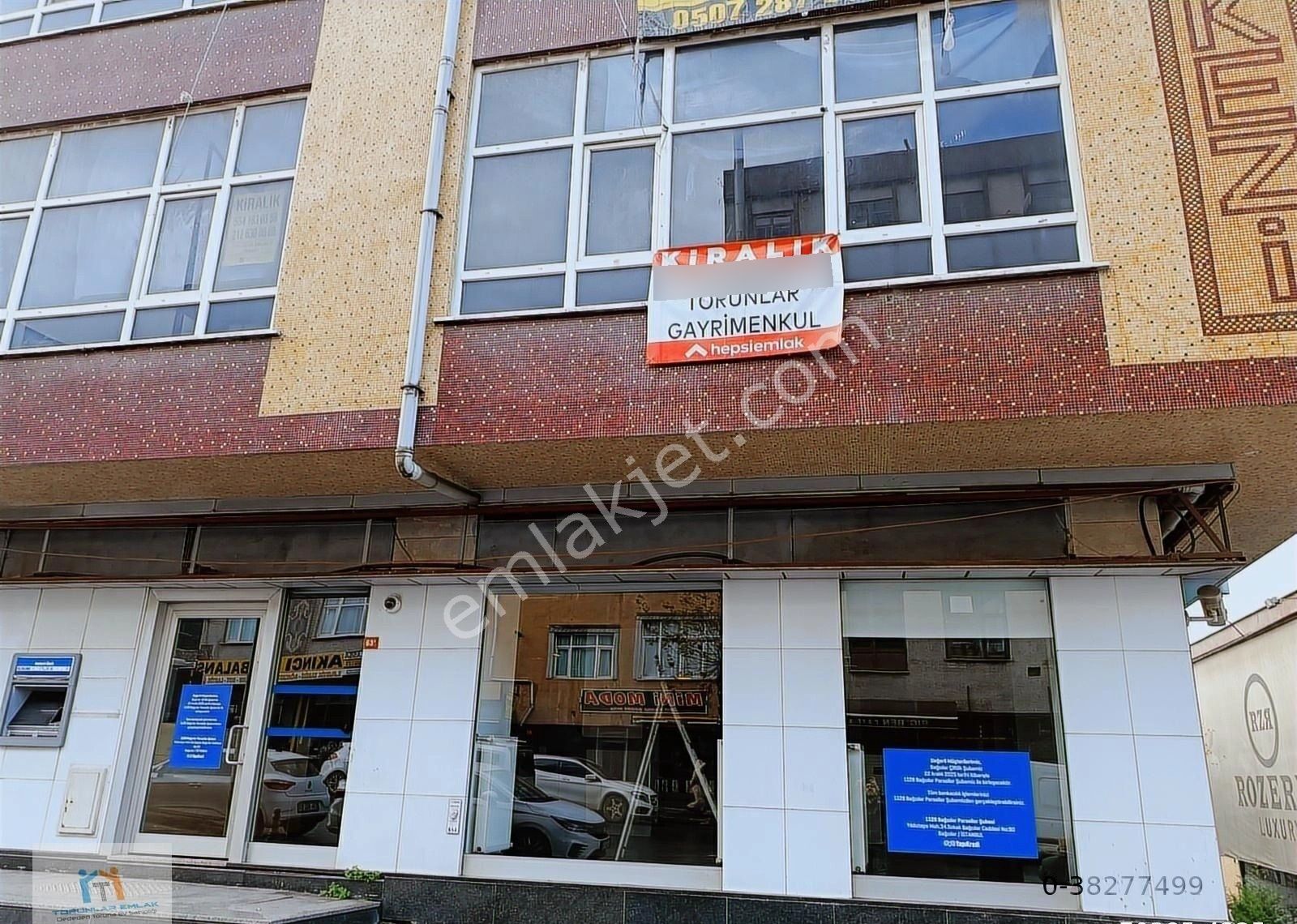 Torunlardan İşhanı 1.kt Kiralık 450m2 İskanlı Bina İmalat Atölye