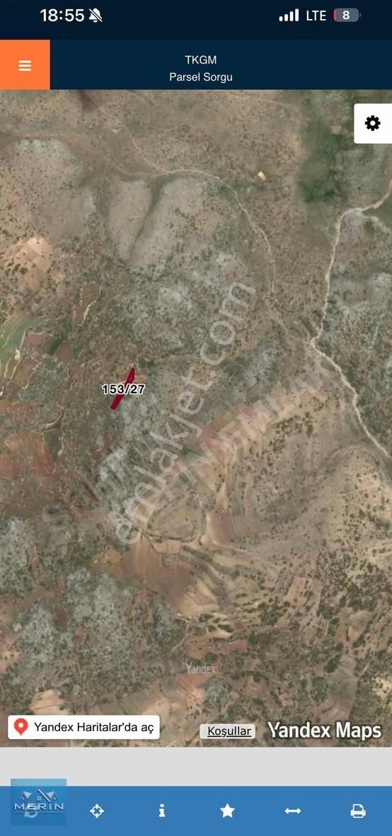 Burdur Merkez Kayış'da 388m2 Satılık Tarla - Görsel 4
