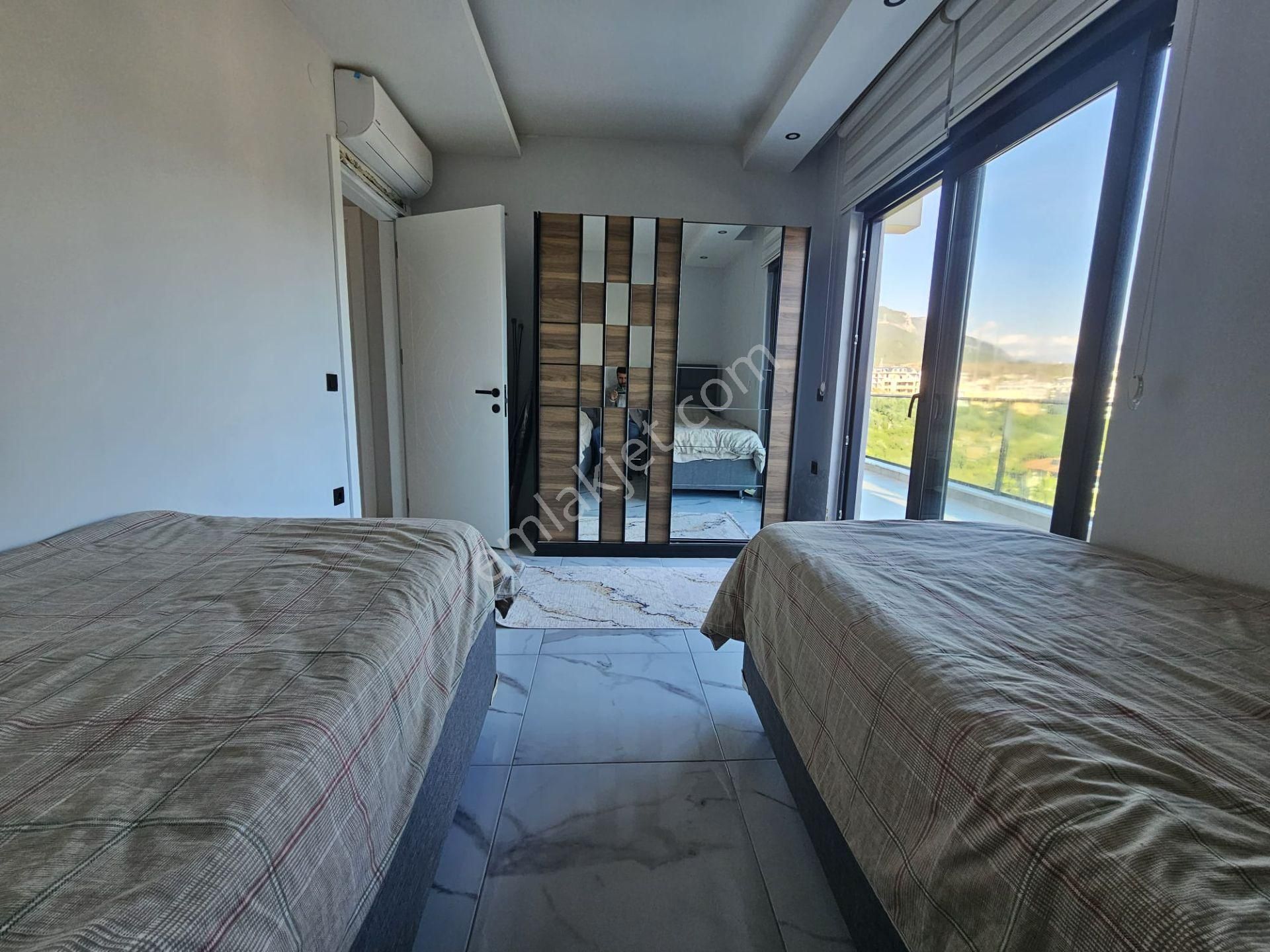 Alanya Oba Satılık 2+1 Eşyalı Dubleks Daire Site İçerisinde - Görsel 27