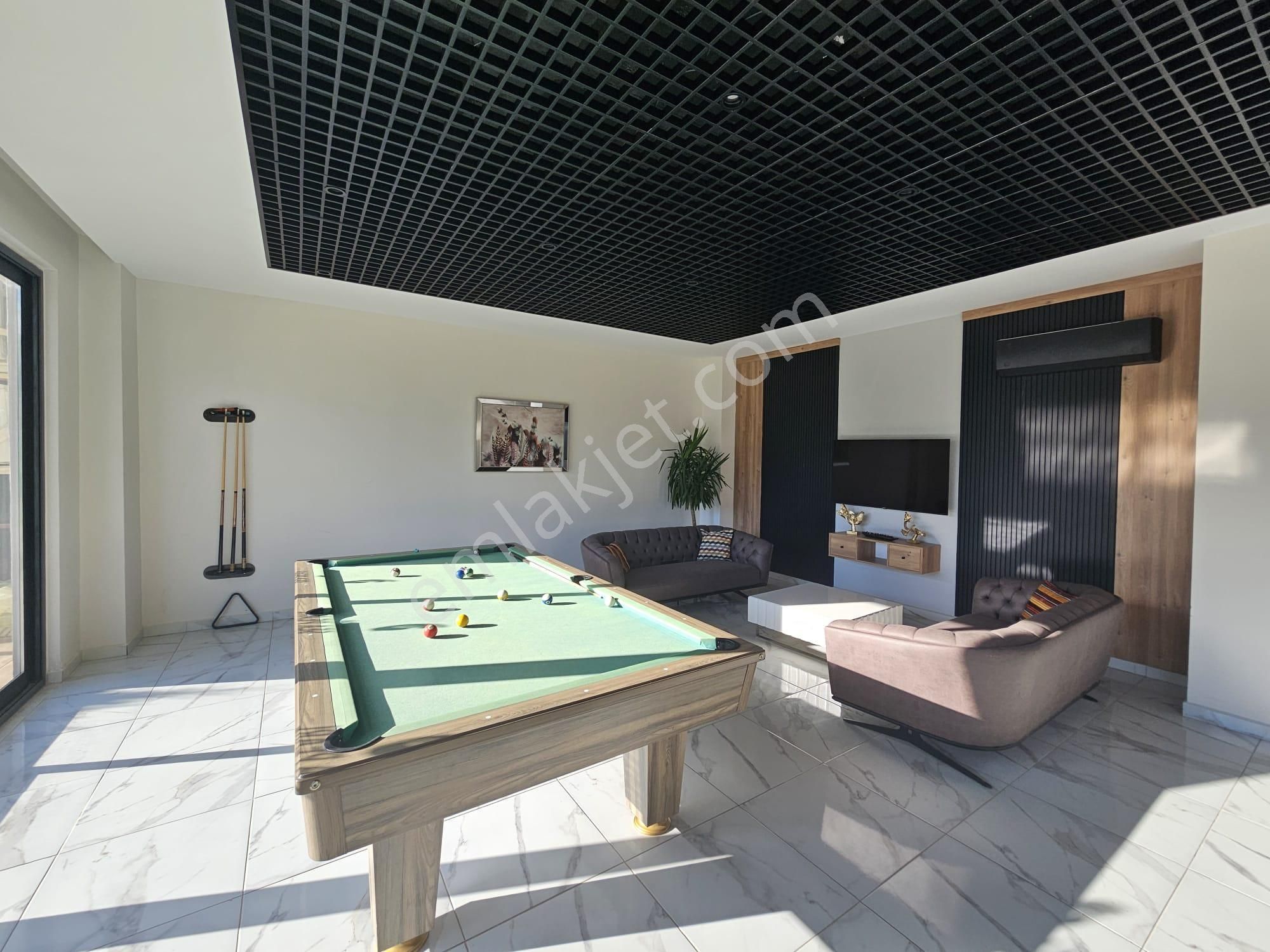 Alanya Oba Satılık 2+1 Eşyalı Dubleks Daire Site İçerisinde - Görsel 9