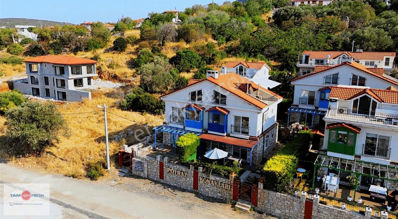 Karaburun Saip Mahallesinde Deniz Manzaralı 3+1 Tripleks Villa - Görsel 19