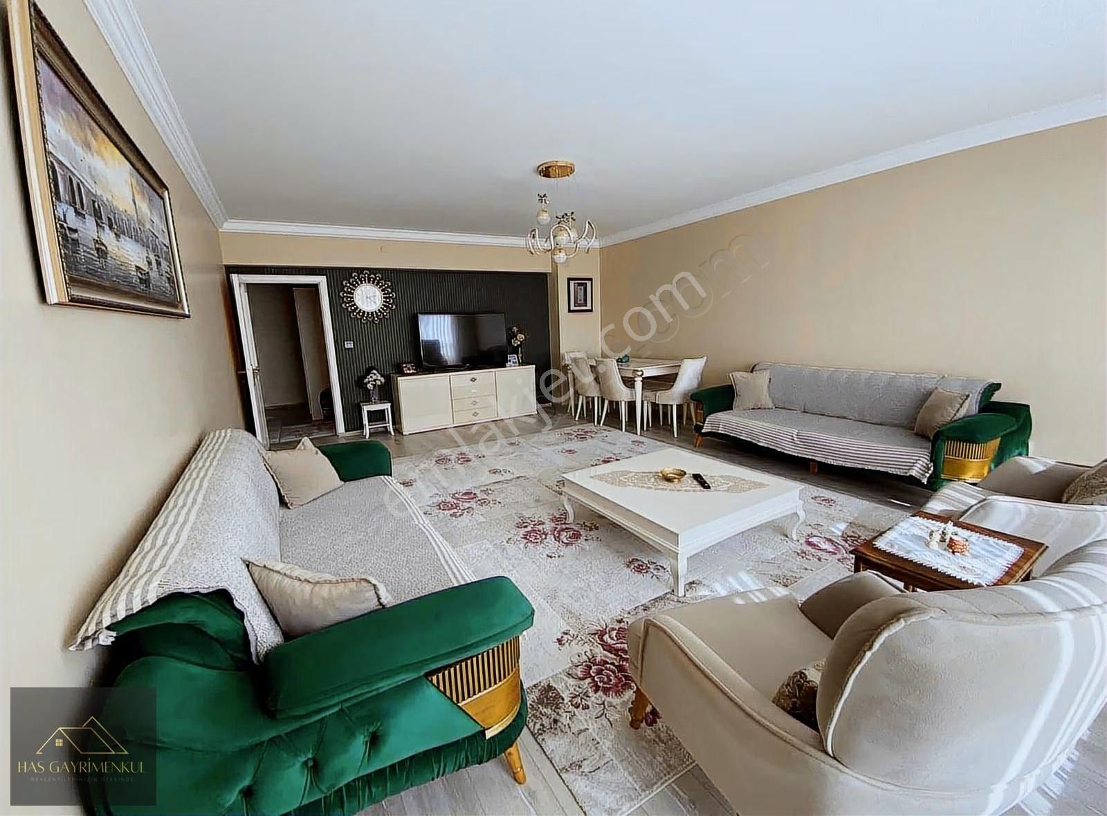 Has Gayrimenkul'den 3+1 140m2 Ebeveyn Banyolu Sitede Daire - Görsel 2