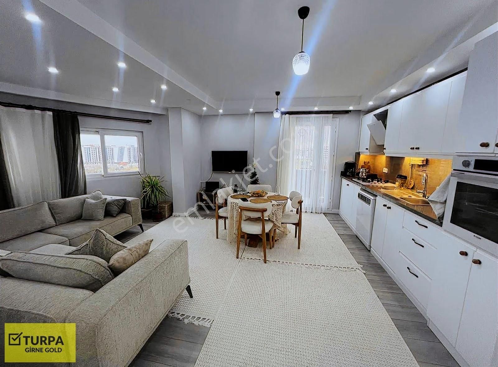 Çiğli Balatçık 4 Cephe Şehir Manzara İçi Yapılı Katda Tek Daire - Görsel 4